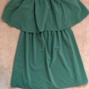 Boutique green dress.